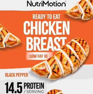 Chicken Breast Nutrimotion Dada Ayam Siap Makan Tinggi / Cemilan Sehat Rendah Lemak