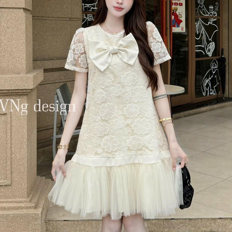 Mây Design - Váy suông chất ren siêu đẹp - TikTok Shop Vietnam
