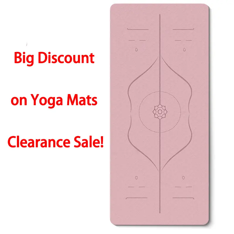 TPE Yoga Mat,Eco-friendly Non-Slip Exercise & Fitness Mat for Men&Women with Carrying Strap, Home Workout Mat for Yoga,Pilates
