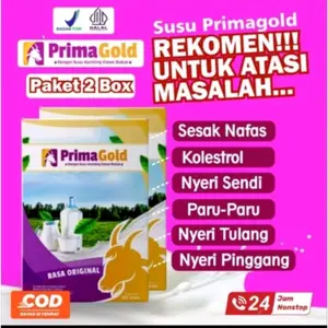 Paket 2 Box Susu kambing Etawa | Susu PrimaGold Asli 100%