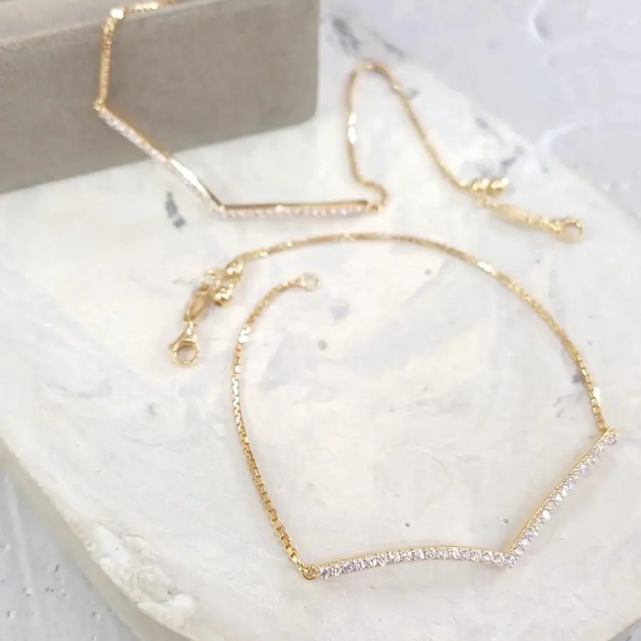 Gelang tangan serut rantai italy santa fuji aurel kaku 8K