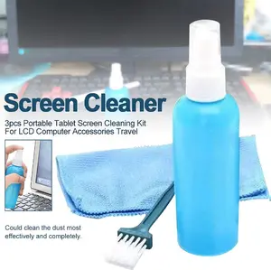 Lcd Cleaner Kit 3in1 Cairan Pembersih Layar Monitor Laptop Lcd Cleaning Kit 3 in 1