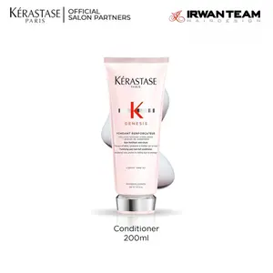 Kerastase Fondant Genesis 200ml Anti Hair Fall Conditioner - Kondisioner dengan Tekstur Ringan untuk Rambut Rontok & Patah Memperkuat Rambut & Membuat Rambut Lembut