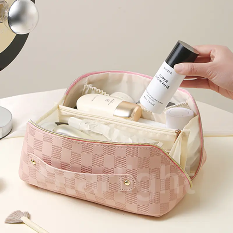 Starlight Tas Kosmetik PU Women Travel Make Up Organizer Bag Pouch Cosmetic Bag Tas Kosmetik Model Sekat HSB241 8