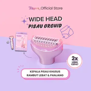 WIDE HEAD (Head Only) | Kepala pisau pengganti khusus Orchid Lady Shaver