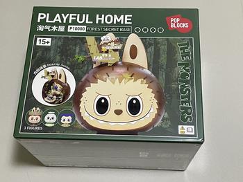 Product Review of POP MART THE MONSTERS Forest Secret Base Series Blocks Wave II, LABUBU figure, Puzzle, Collection Toy, Action Figure, The Best Gift from B**e 0