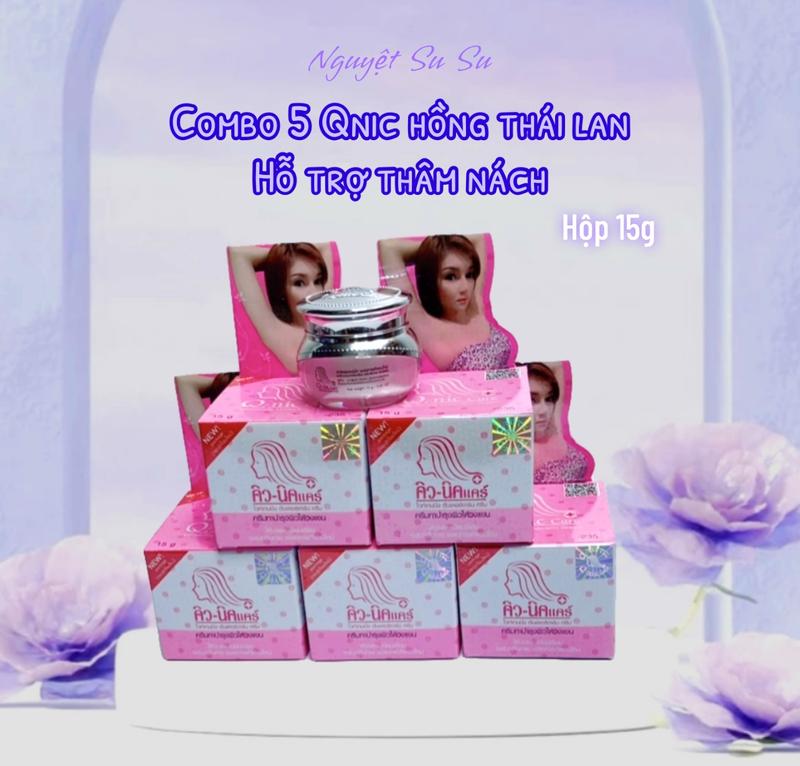 COMBO 5 Hộp Kem Qnic Thái Lan ( hộp 15g)