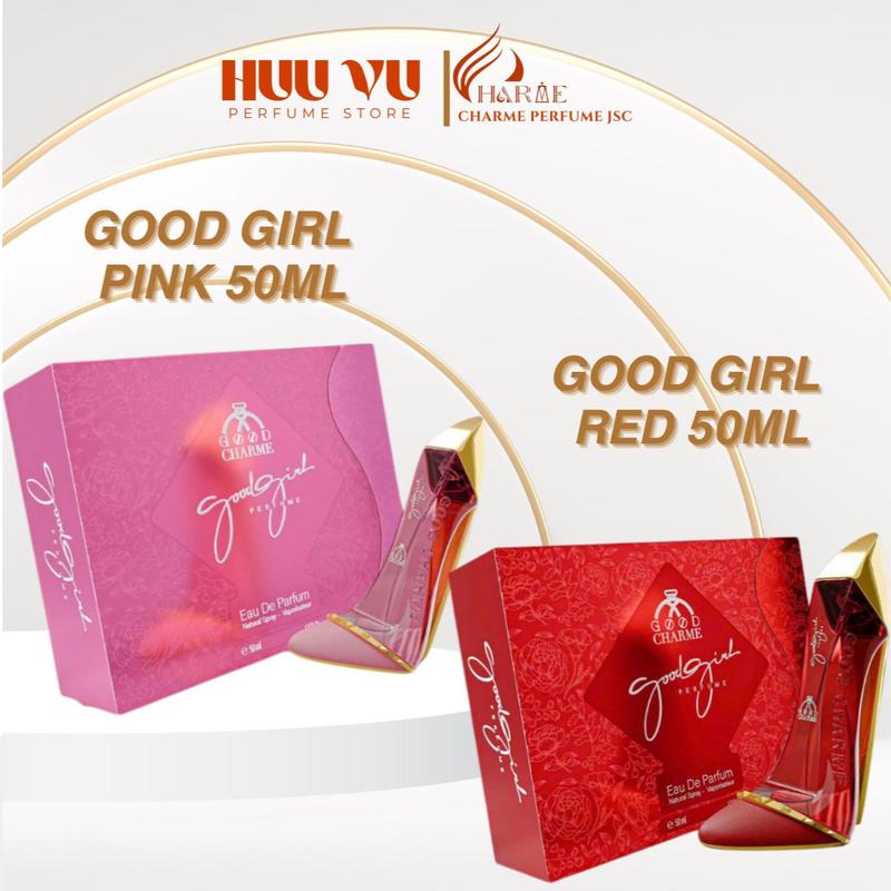  CHARME PERFUME -  Nước Hoa Nữ Good Charme Good Girl Red 50ml - Good Girl Pink 50ml 
