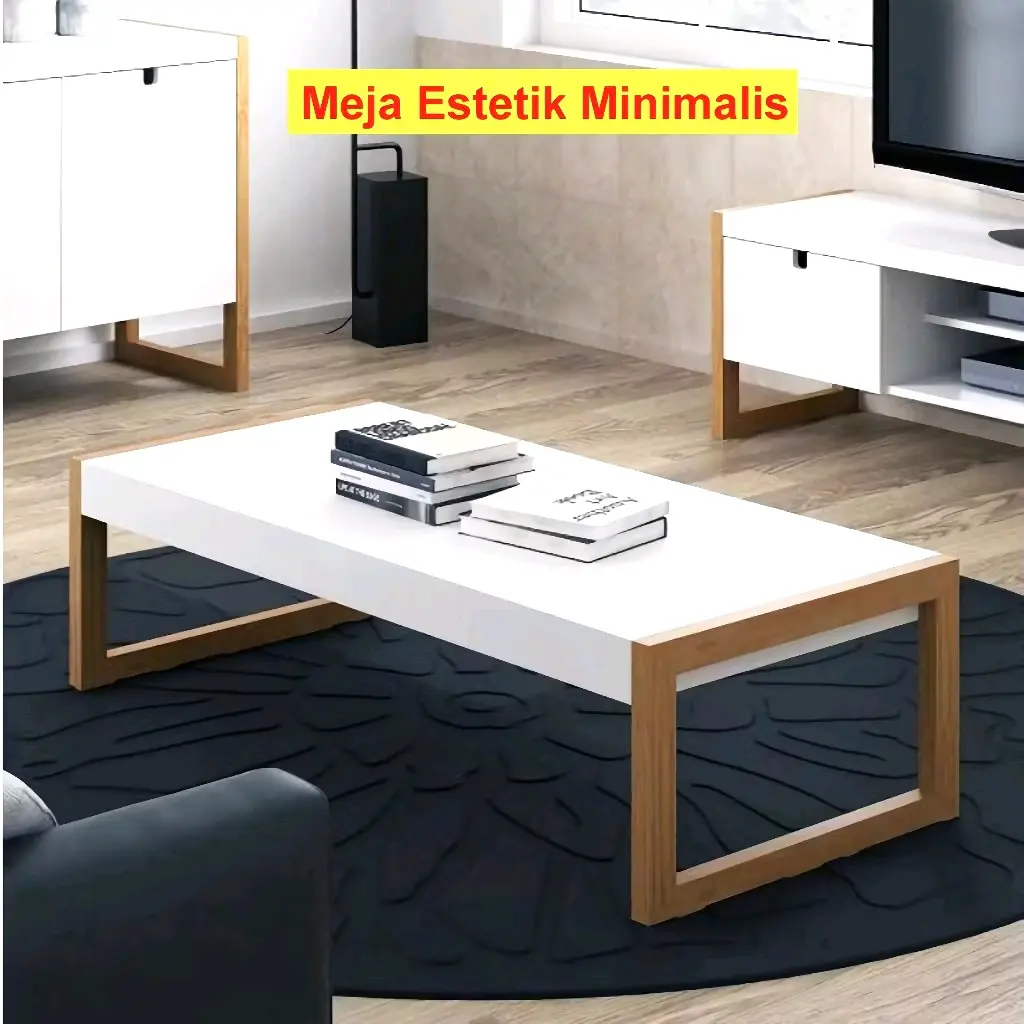 Meja Belajar Anak Meja Lesehan Ruang Tamu Meja Laptop Furniture multi fungsi murah minimalis dan rak