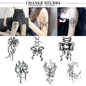 Hình Xăm Tạm Thời, Hình Xăm Nơ, Không Thấm Nước Và Chống Trầy Xước, Dán Hình Xăm, Kéo Dài Trong 15 Ngày