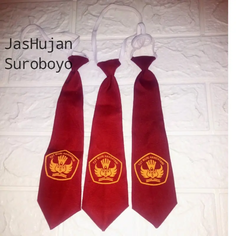 (Isi 2 Pcs) Dasi SD SABLON Karet Cewek Cowok Dasi Sekolah Dasar 1
