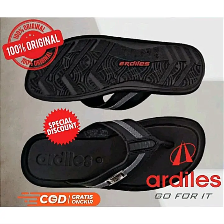 original  Sendal sandal ardiles EKRON size 38-43 / sandal cowok pria dewasa jepit kulit keren gaul original 100% branded kekinian murah Terbaru COD gratis ongkir 7