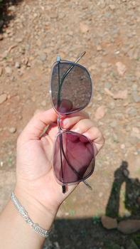 Product Review of [ DJAVA OPTIK ] Kacamata Ezra Normal s/d -4,00 Photocromic Eyewear Glasses Frame Lensa Antiradiasi from h**y 3