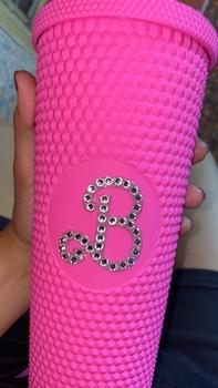 Product Review of Penyedut minuman getah lembut kartun Barbie, penutup kalis habuk, penutup jerami kaca boleh guna semula, palam kalis habuk, aksesori hiasan kalis percikan from I**a 0