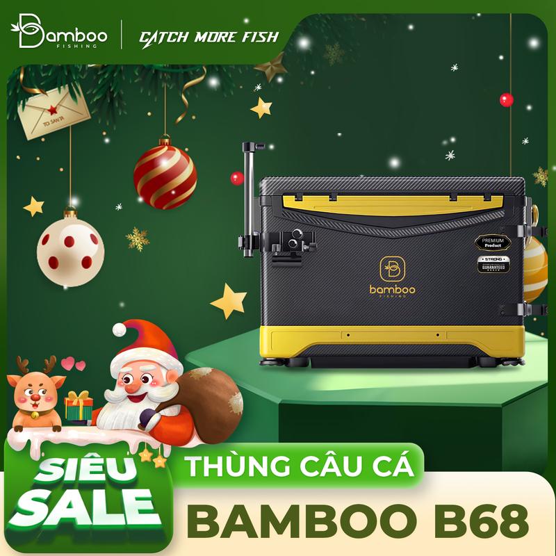 Thùng Bamboo B68 Cao Cấp Đi Câu