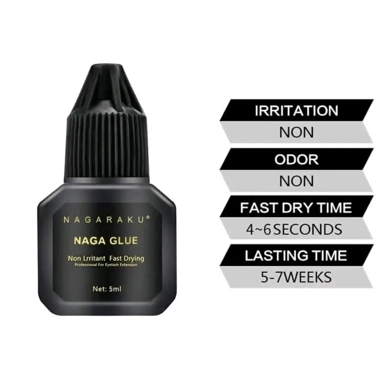 Lem bulu mata nagaraku / lem Eyelash extension tidak pedih dan tahan lama