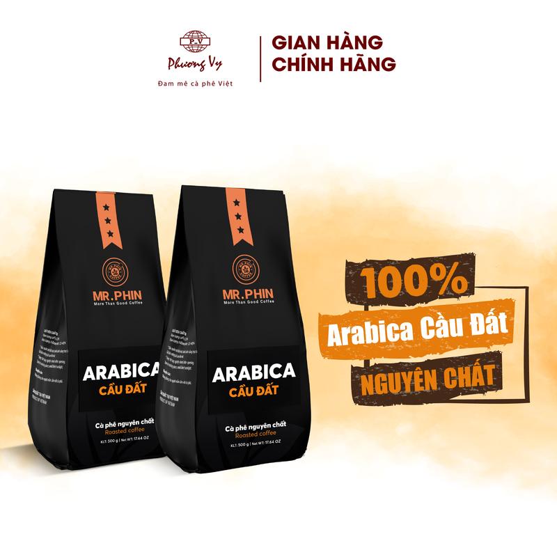 COMBO 2 Cà phê Mr. Phin ARABICA CẦU ĐẤT chua thanh, cafe ủ lạnh, Phương Vy Coffee