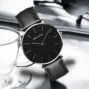 Evans Jayden Jam Tangan Pria 9636 Kulit Kaca Sapphire Water Resistant 3 ATM