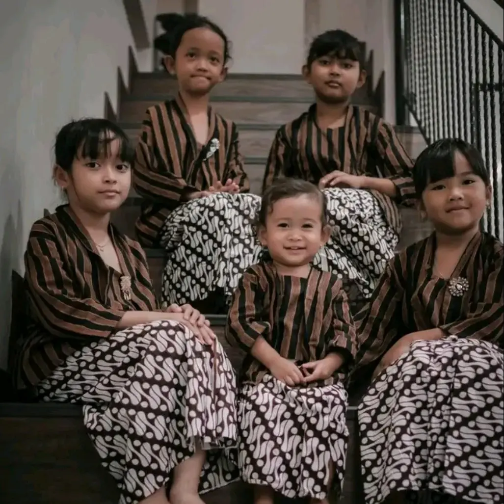 ATASAN ANAK , Baju Adat Jawa ANAK Cewek Kebaya & Anak Cowok Sorjan