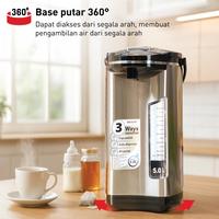 Gambar IDEALIFE - Electric Thermo Pot - Pemanas Air 5.0L (IL-111a) dari IDEALIFE ONLINE STORE Kota Administrasi Jakarta Utara 5 Tokopedia