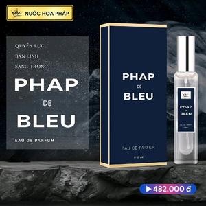 Tinh dầu nước hoa pháp bleu 15ml - xịt 1 lần bằng 6 lần nước hoa thường - công bố - nguyên liệu nhập pháp - thơm lâu 48h cosmetic perfume Mỹ Phẩm Nữ