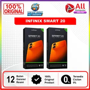 Infinix Smart 20 - RAM 4GB ROM 64GB & 128GB - Baru Resmi Original BNIB