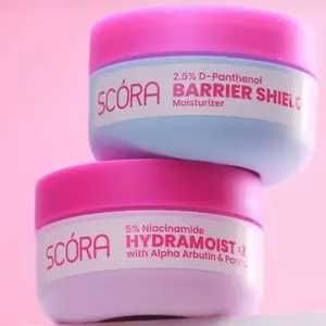 [LANGSUNG KIRIM] MOISTURIZER SCORA - Scora 5% Niacinamide Hydramoist Gel with Alpha Arbutin - 2,5% D-PANTHENOL BARRIER SHIELD MOISTURIZER