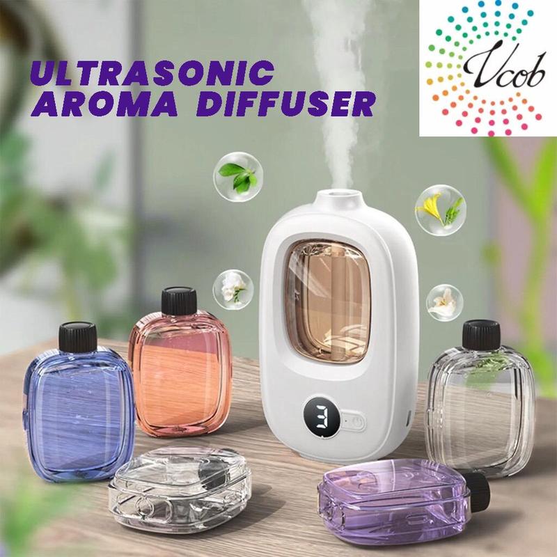 Air Freshener Ultrasonic Aroma Diffuser Fine Nano Fragrance Digital ...
