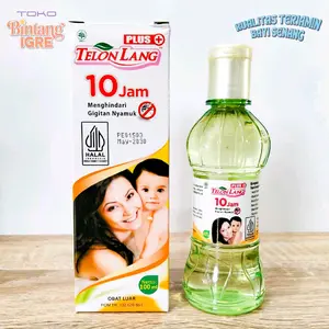 Minyak telon Lang plus caplang 100 ml dan 60 ml anti nyamuk