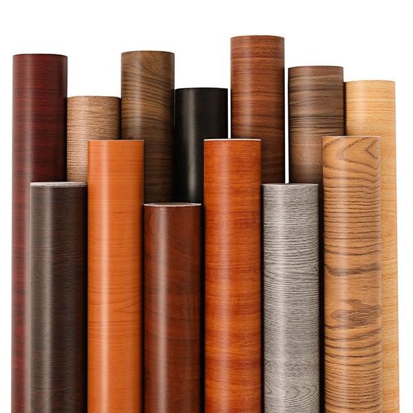 Stiker Wallpaper Karpet Lantai Ada Seratnya PVC Sheet Glossy Motif Marmer Marble dan Kayu 1