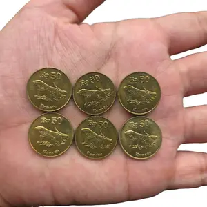 Seri Koin 50RP Komodo Tahun 1998