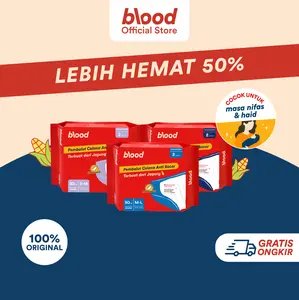 Size S-XL [CELANA MENSTRUASI] BLOOD Corn Panty Pads