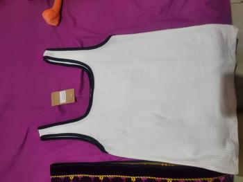 Product Review of Isla Basic Tanktop Thick Strap Square Neck Stretch - Tanktop Kekinian from T**a 0