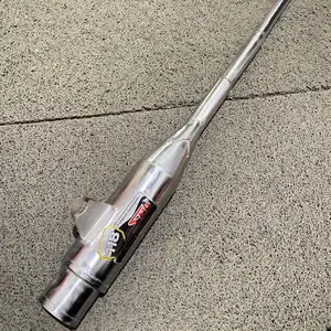 Knalpot Racing SND Drag Road Race Full Croom Motor Bebek Universal Supra Revo Shogun Vega Jupiter Motorcycle Roadrace