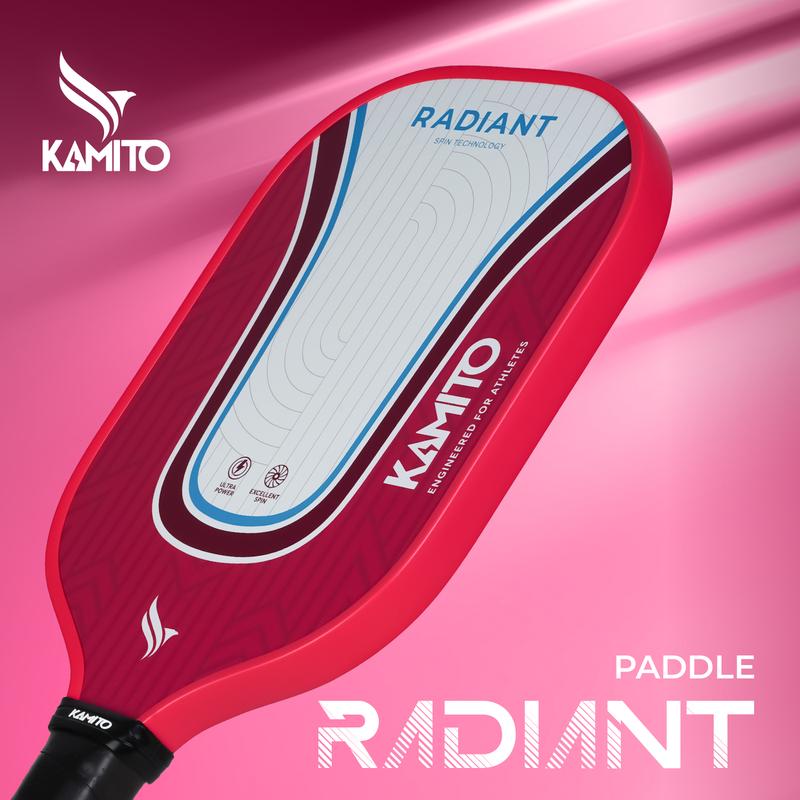  Vợt Pickleball Kamito Radiant - Vợt Pickerball cho người mới chơi người chơi lâu - Đồ thể thao Kamito 