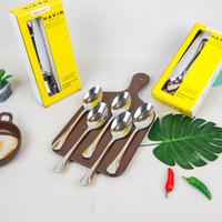 Gambar Preston Set Sendok Garpu Stainless Steel - Set Sendok Garpu Makan Di Jamin Tebal Premium - Kitchenware | food grade | Premium | Garansi 1 tahun Peralatan Spoon - Garpu dari Ratu dapur_NEW Kota Bekasi 1 Tokopedia