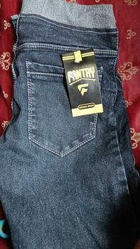 Product Review of Celana Jeans Pria Kekinian – Bahan Adem Pinggang Karet & Harga Terbaik -  Slim Fit Tebal from T**a 0