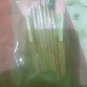 Kuas Set Make Up 8 pcs + Pouch H433 Set Mini Travel Make Up Brush