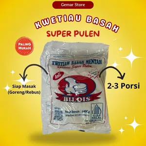 [Terlaris] Kwetiau Basah Bilqis Siap Masak