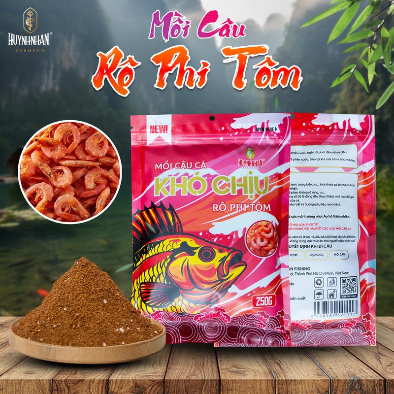  HUYNHAN FISHING COMBO 5 GÓI MỒI KHÓ CHỊU RÔ TÔM HƯƠNG TÔM Đậm Kết Dính Tốt Chất Mồi Tơi Xốp Hiệu Quả Đặc Biệt 