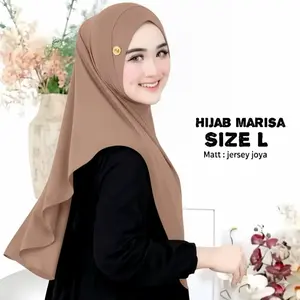 TERBARU MARISA HIJAB INSTAN - HIJAB DAILY SIZE L BAHAN JERSEY Zoya Matt jersey joya Hijab Instan Modern
