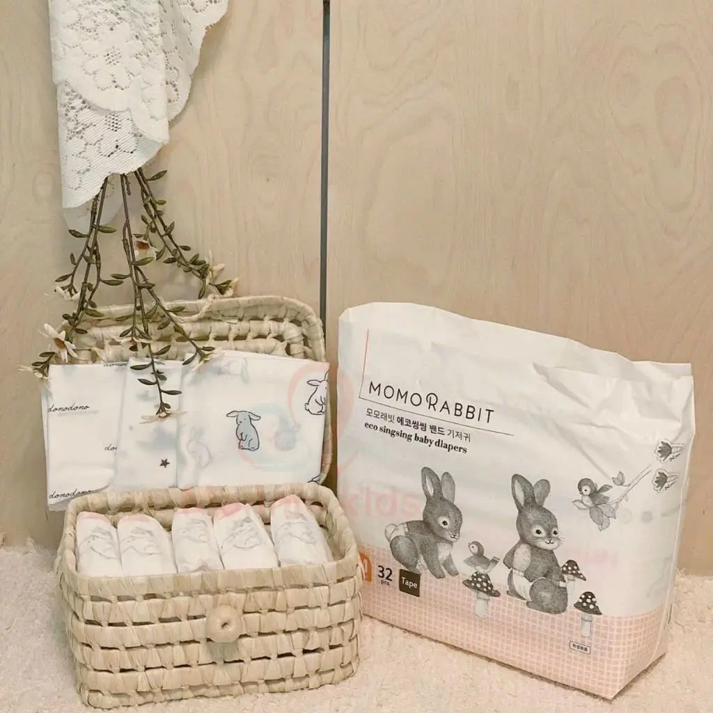 Bỉm dán/quần MOMO RABBIT nội địa HÀN ...