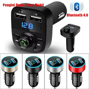 Car Charger Car Truck Van Charger 2 USB ports 3.1A car charger X8 Car Bluetooth Player Car charger dual USB Fixed digital display 12.5