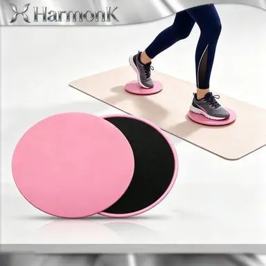 Gliding Disc Latihan / Slider Plate Fitness / Sliding Disc Gym / Alat Pilates Rumah / Power Slider