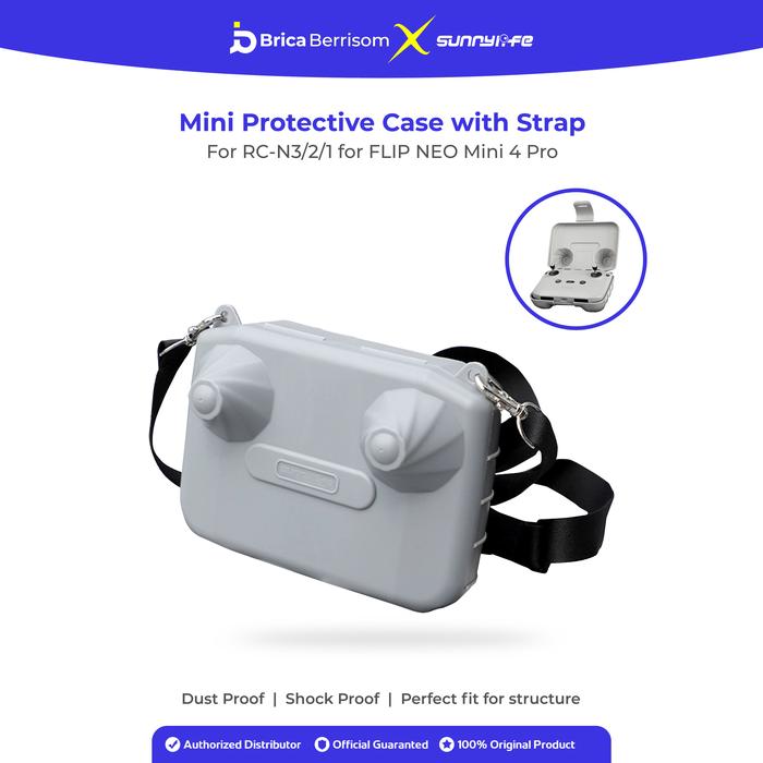 Gambar SUNNYLIFE Mini Protective Case With Strap For DJI RC-N3 / RC-N2 / RC-N1 Remote Controller Shockproof Portable Storage Box Dustproof Casing Hard Case Pelindung Remot Control Camera Drone Aksesoris Accessories dari Brica Berrisom Kab. Tangerang Tokopedia
