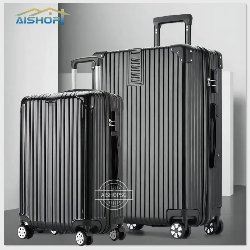 [SG stock] 20 inch 24 inch 28 inch premium luggage with hard shell luggage travel bag