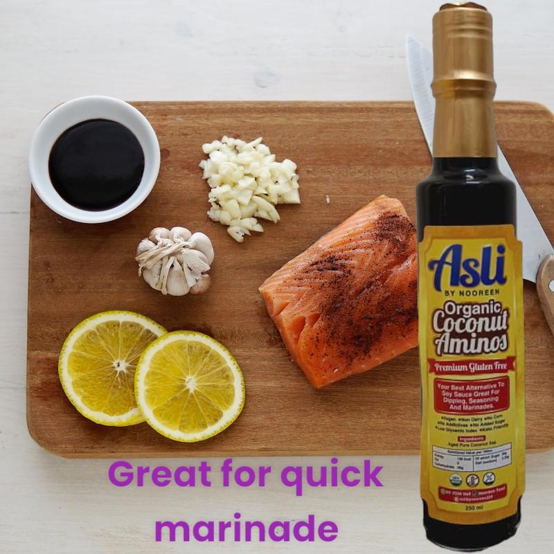 Kicap Sihat No Soya Food Gluten-free Keto Friendly Organic Cooking