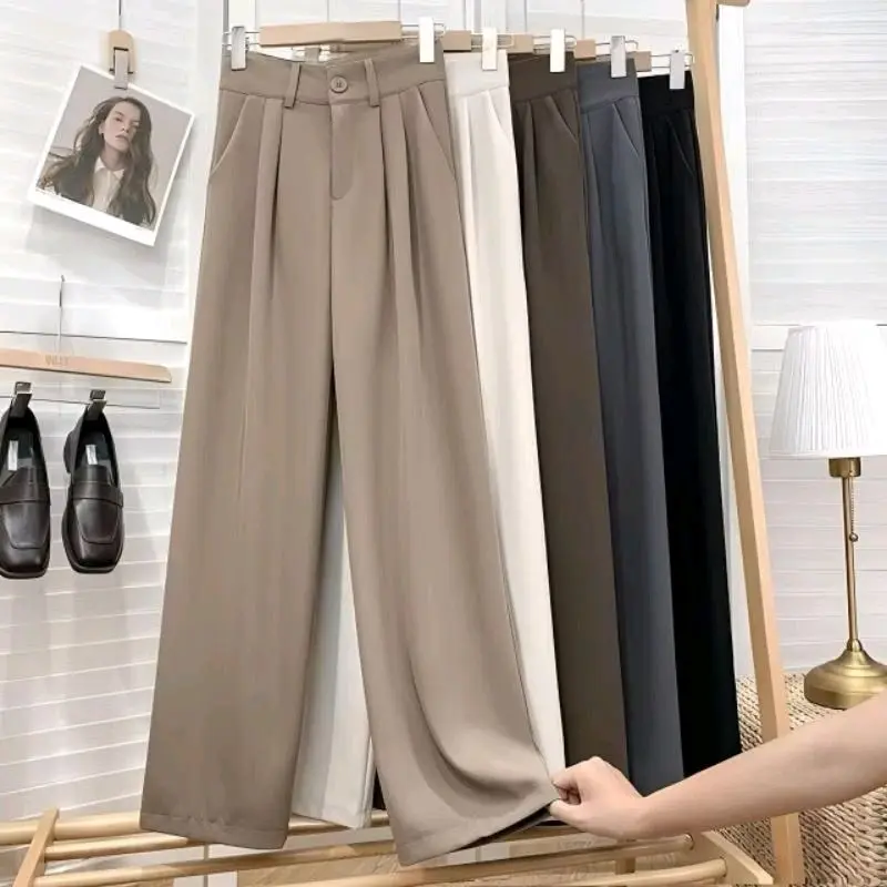 celana highwaist loose pants trousers celana kerja wanita kantor celana anti kusut celana kulot wanita poliester