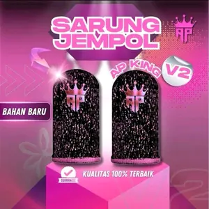 DIMINATI NEW Sarung Jempol Gaming AP King V2 Andra St Anti Keringat Responsif Finger Touch Premium Konsol Game