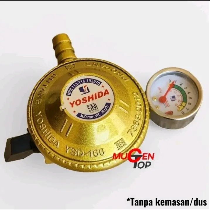Regulator Gas YOSHIDA, Regulator LPG, Regulator Tekanan Rendah